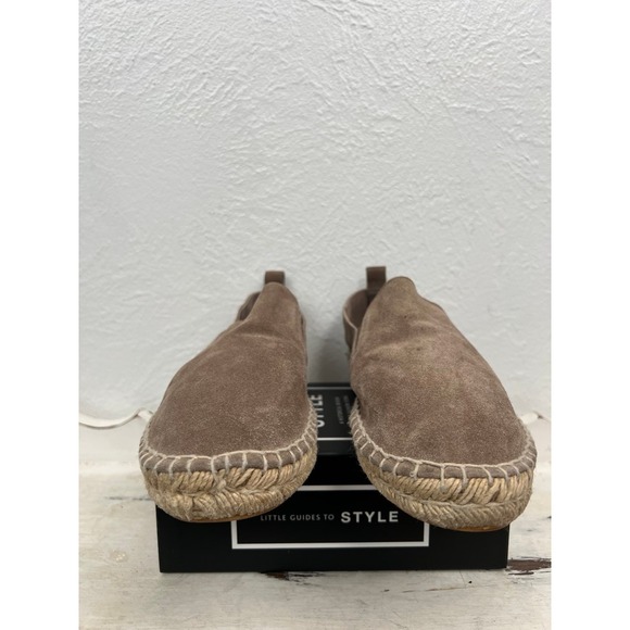 Vince Womens Size 6 Robin Espadrille Brown‎ Suede Flat Loafers - Picture 2 of 8